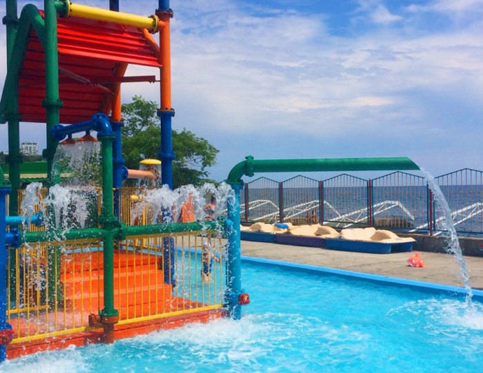 Игровой комплекс на пляже - Санаторий «Мисхор»